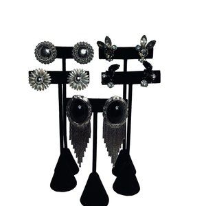 Lot of 5 Vintage Pair Of Clip On Earrings (5023)